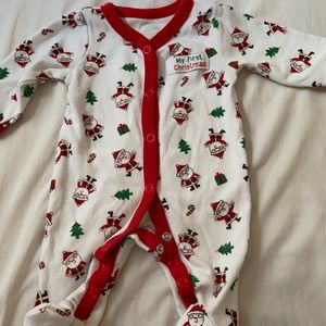 Santa Christmas onsie